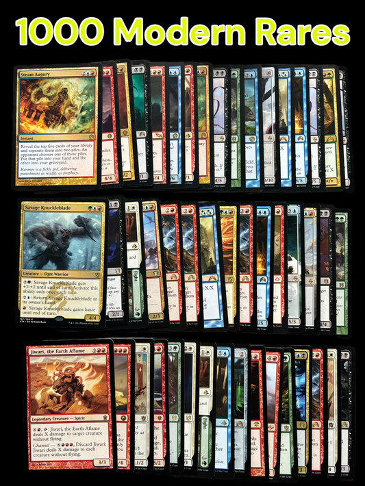 1000ct Modern Rares Magic the Gathering Card Lot