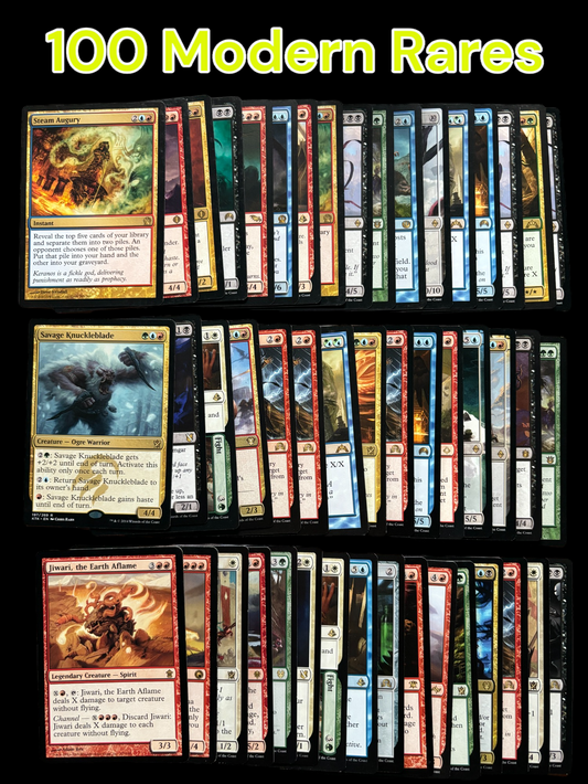 100ct Modern Rares Magic the Gathering Card Lot